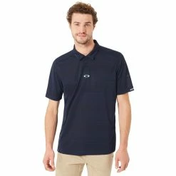 Oakley Aero Stripe Jacquard Mens Golf Polo 8 Oakley Aero Stripe Jacquard Mens Golf Polo -Mens Golf Clothes Store Online 10850 6ACFATHOM