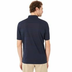 Oakley Aero Stripe Jacquard Mens Golf Polo 9 Oakley Aero Stripe Jacquard Mens Golf Polo -Mens Golf Clothes Store Online 10850 6ACFATHOM 1