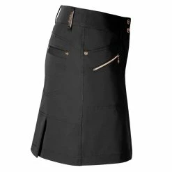 Daily Sports Miracle 18in Womens Golf Skort -Mens Golf Clothes Store Online 11450 999BLACK 2