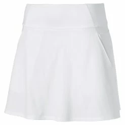 PUMA Golf Puma PWRSHAPE Solid Woven 16in Womens Golf Skort 10 PUMA Golf Puma PWRSHAPE Solid Woven 16in Womens Golf Skort -Mens Golf Clothes Store Online 11538 02WHITE