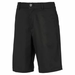 PUMA Golf Puma Stretch Boys Golf Shorts -Mens Golf Clothes Store Online 11553 PUMABLACK