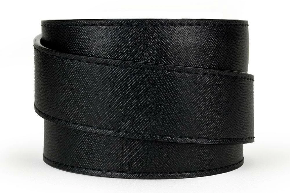 Nexbelt Midnight Raven Mens Dress Belt 2 Nexbelt Midnight Raven Mens Dress Belt - Image 2