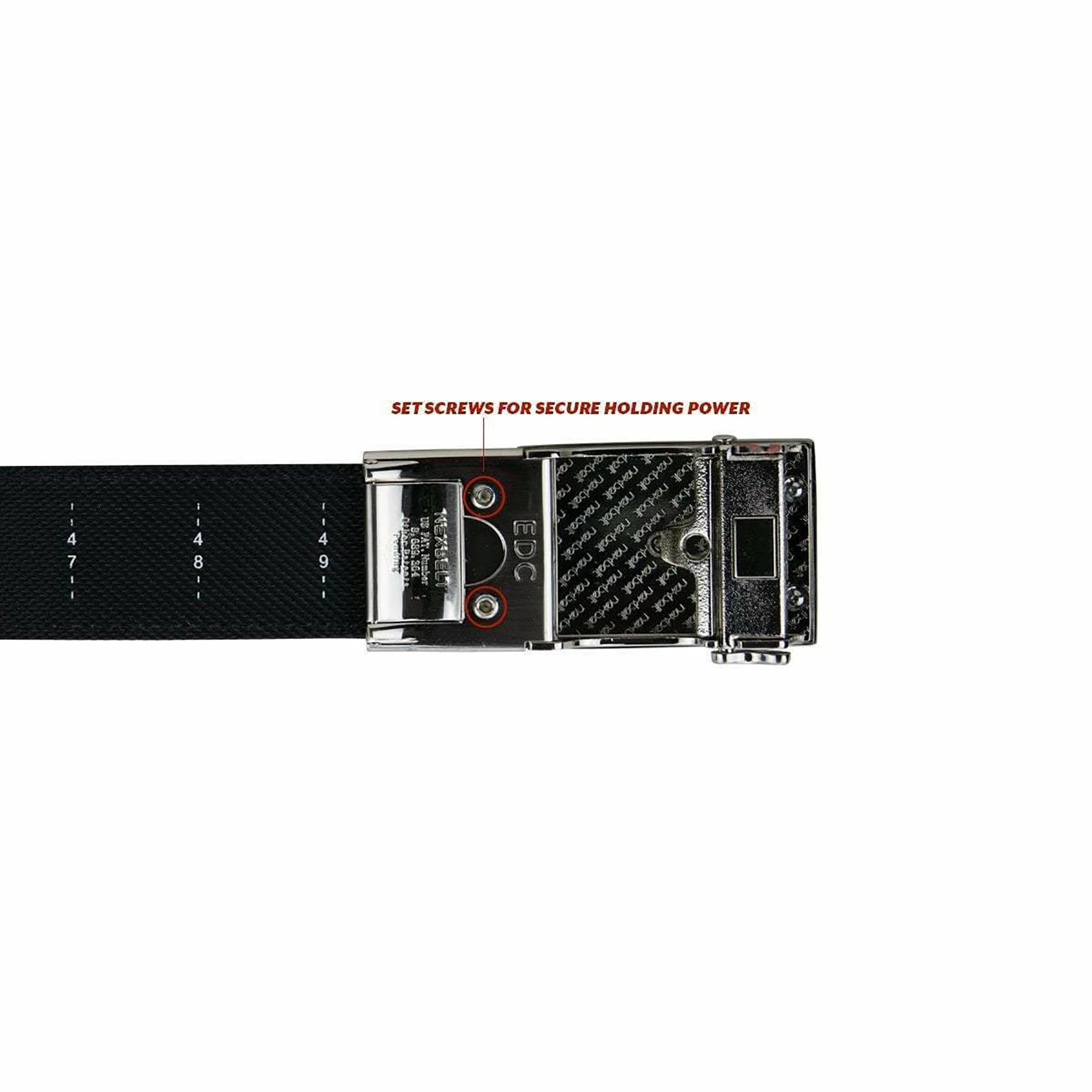 Nexbelt Defender II Black Carbon Mens Gun Belt 4 Nexbelt Defender II Black Carbon Mens Gun Belt - Image 4