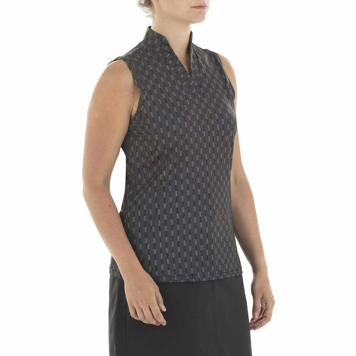 NVO Sundream Collection Sammy Mock Womens Sleeveless Shirt 1 NVO Sundream Collection Sammy Mock Womens Sleeveless Shirt