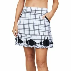 Sofibella Golf Colors 17in Womens Golf Skort -Mens Golf Clothes Store Online 12955 PLAID