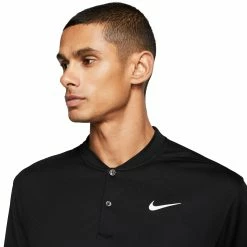 Nike Golf Nike Dri-FIT Victory Bold Mens Golf Polo -Mens Golf Clothes Store Online 13210 010BLACK 1 4798aecb e737 4b74 b0d9 d3ae2c7bca51