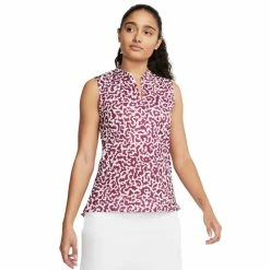 Nike Golf Nike Dri Fit Victory Printed Womens Sleeveless Golf Polo 13 Nike Golf Nike Dri Fit Victory Printed Womens Sleeveless Golf Polo -Mens Golf Clothes Store Online 13307 671VILLIANRED