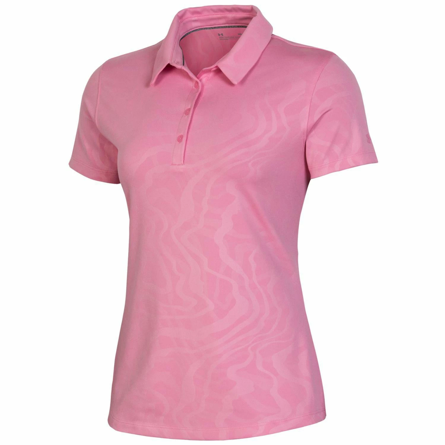Under Armour Zinger Tetra Emboss Womens Golf Polo 1 Under Armour Zinger Tetra Emboss Womens Golf Polo