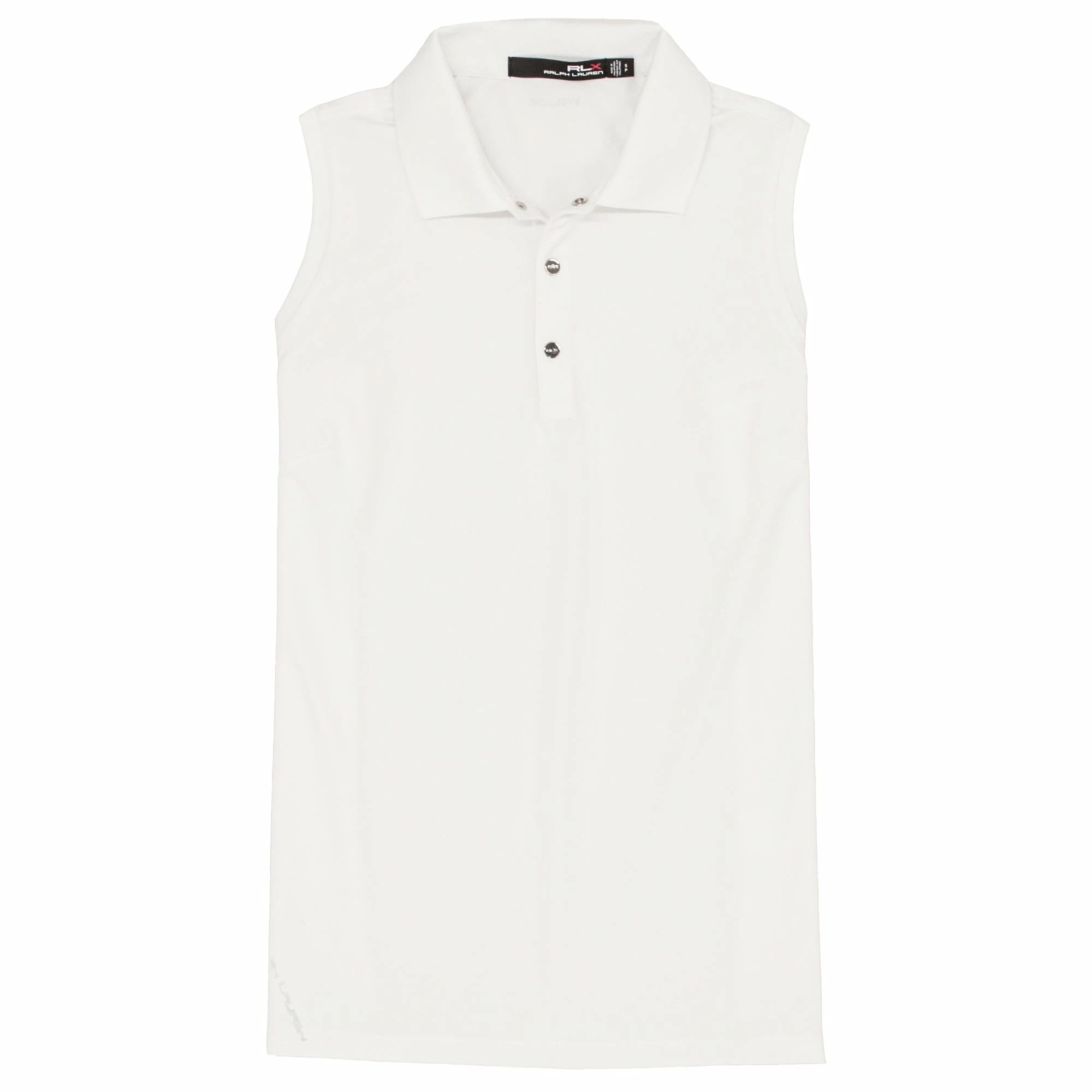 Polo Ralph Lauren RLX Ralph Lauren Tournament Pure White Womens Sleeveless Golf Polo 1 Polo Ralph Lauren RLX Ralph Lauren Tournament Pure White Womens Sleeveless Golf Polo