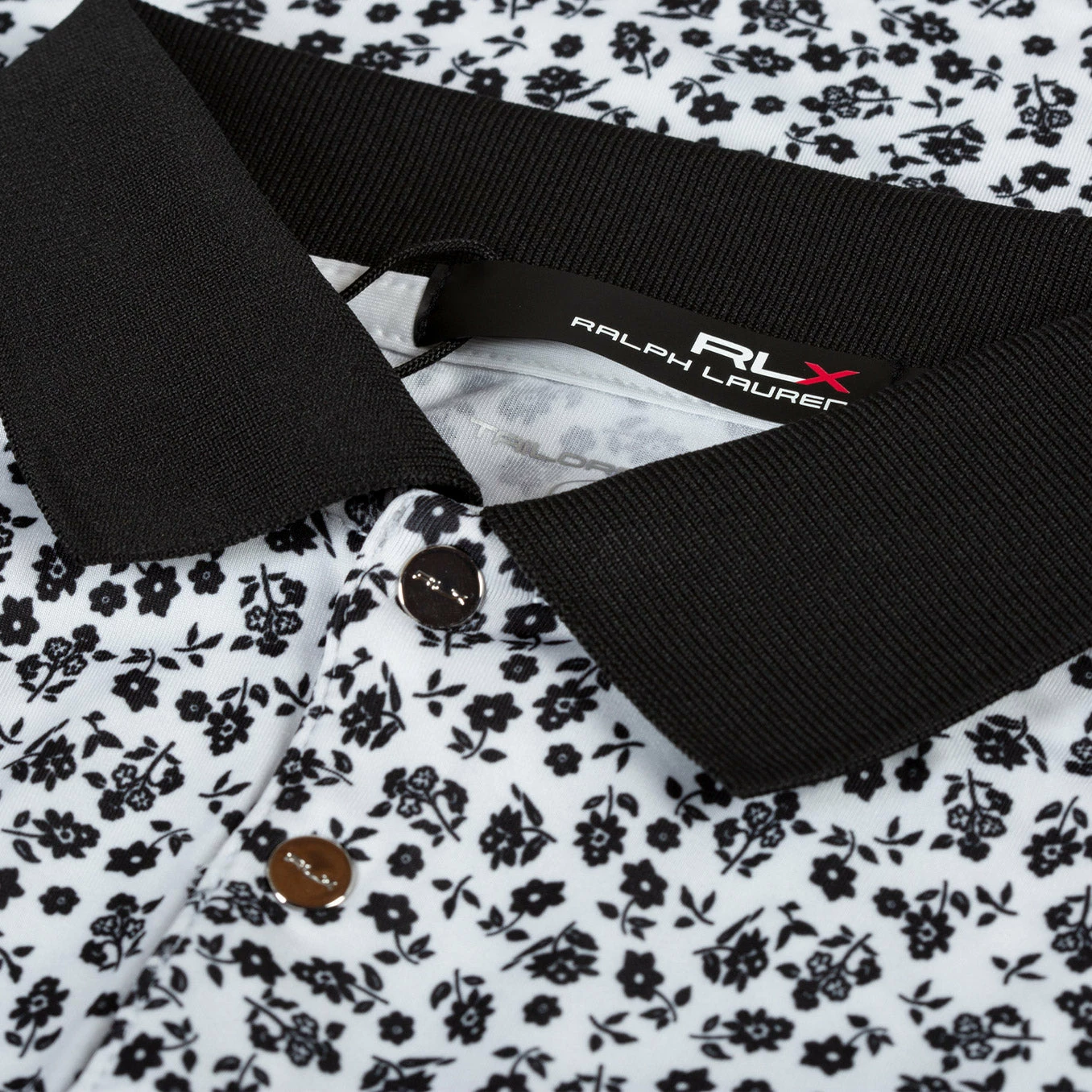 Polo Ralph Lauren RLX Printed Powerstretch Jersey Womens Golf Polo 2 Polo Ralph Lauren RLX Printed Powerstretch Jersey Womens Golf Polo - Image 2