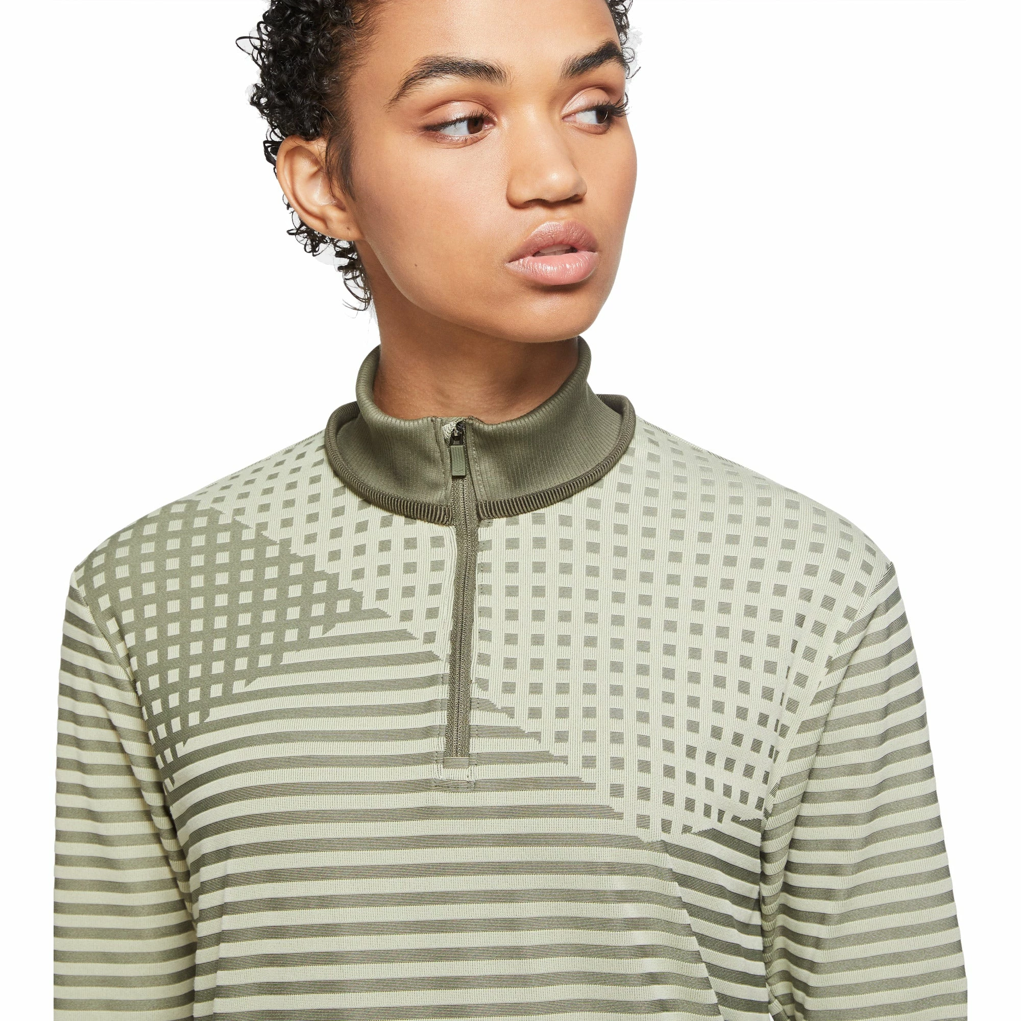 Nike Golf Nike Dri-FIT UV Ace Womens Golf 1/2 Zip 5 Nike Golf Nike Dri-FIT UV Ace Womens Golf 1/2 Zip - Image 5