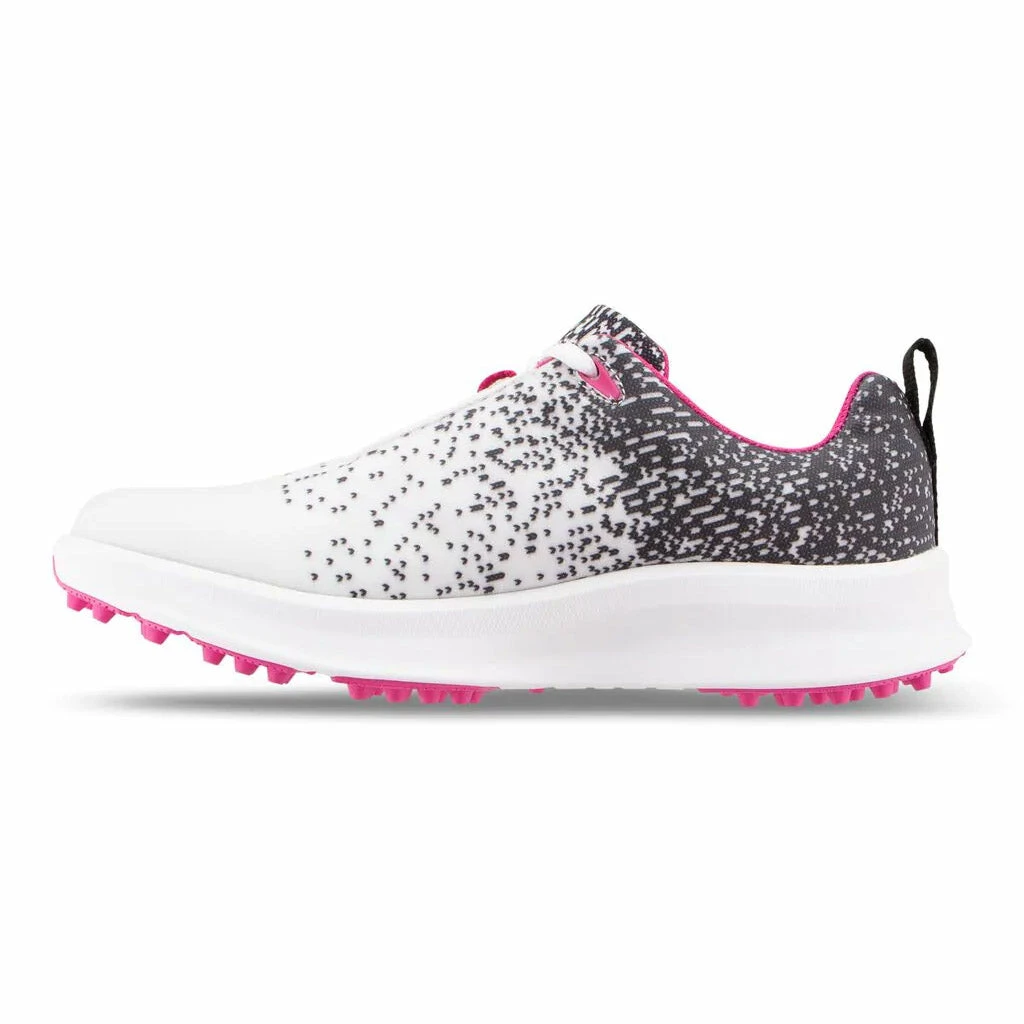 FootJoy Leisure White Black Womens Golf Shoes 2 FootJoy Leisure White Black Womens Golf Shoes - Image 2