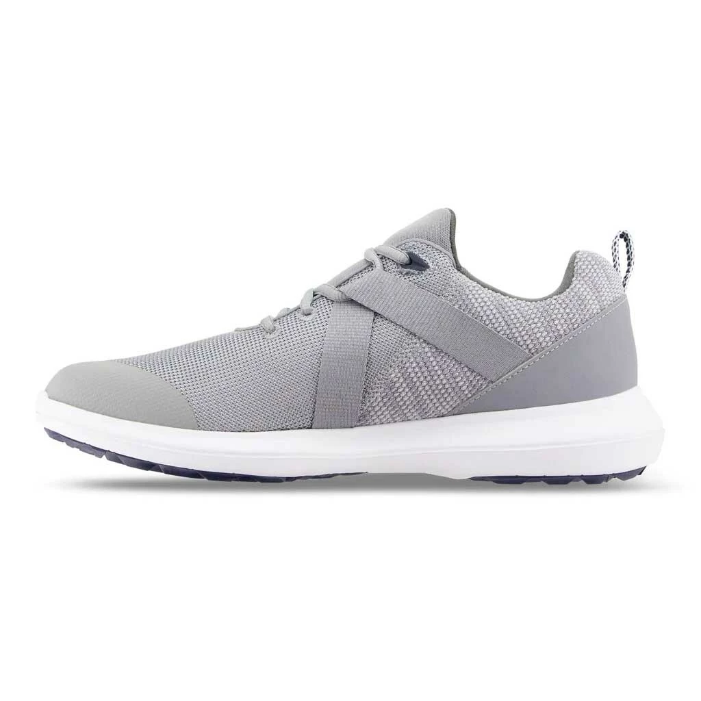 FootJoy Flex Grey Mens Golf Shoes 2 FootJoy Flex Grey Mens Golf Shoes - Image 2