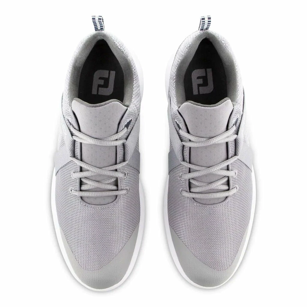 FootJoy Flex Grey Mens Golf Shoes 3 FootJoy Flex Grey Mens Golf Shoes - Image 3