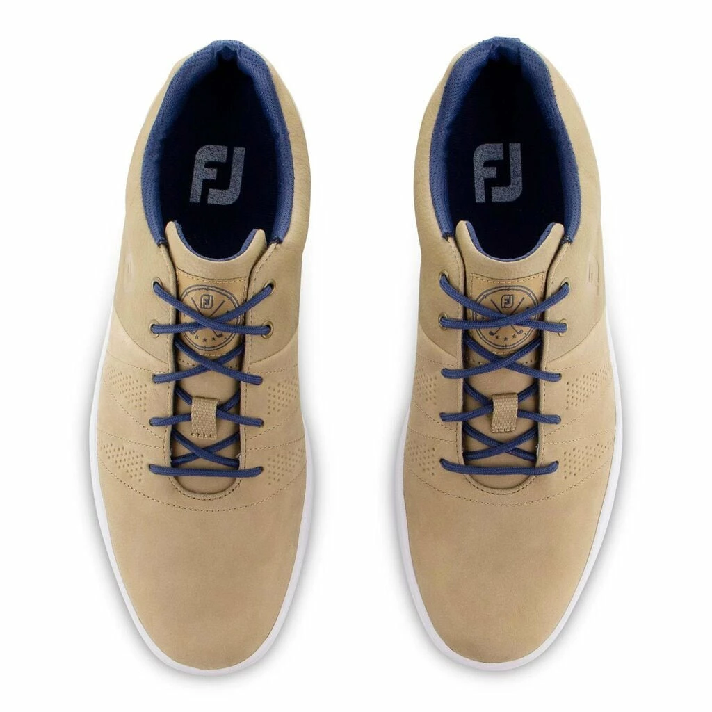 FootJoy Contour Casual Tan Mens Golf Shoes 3 FootJoy Contour Casual Tan Mens Golf Shoes - Image 3