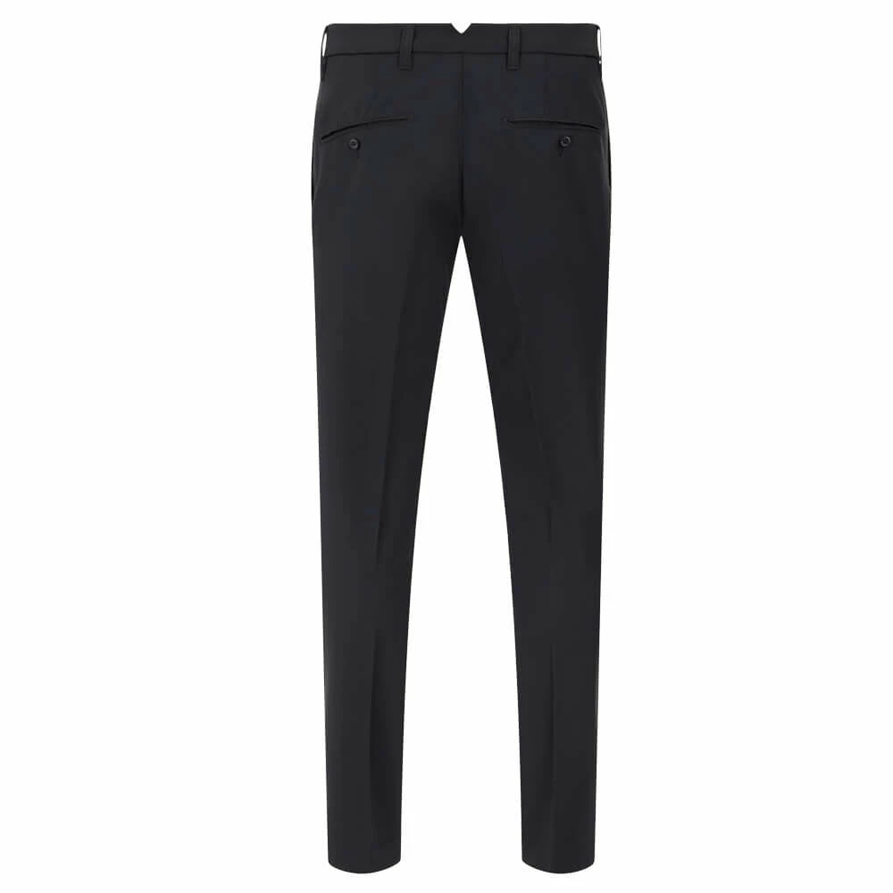 J.Lindeberg J. Lindeberg Ellott Bonded Fleece Black Mens Golf Pants 2 J.Lindeberg J. Lindeberg Ellott Bonded Fleece Black Mens Golf Pants - Image 2