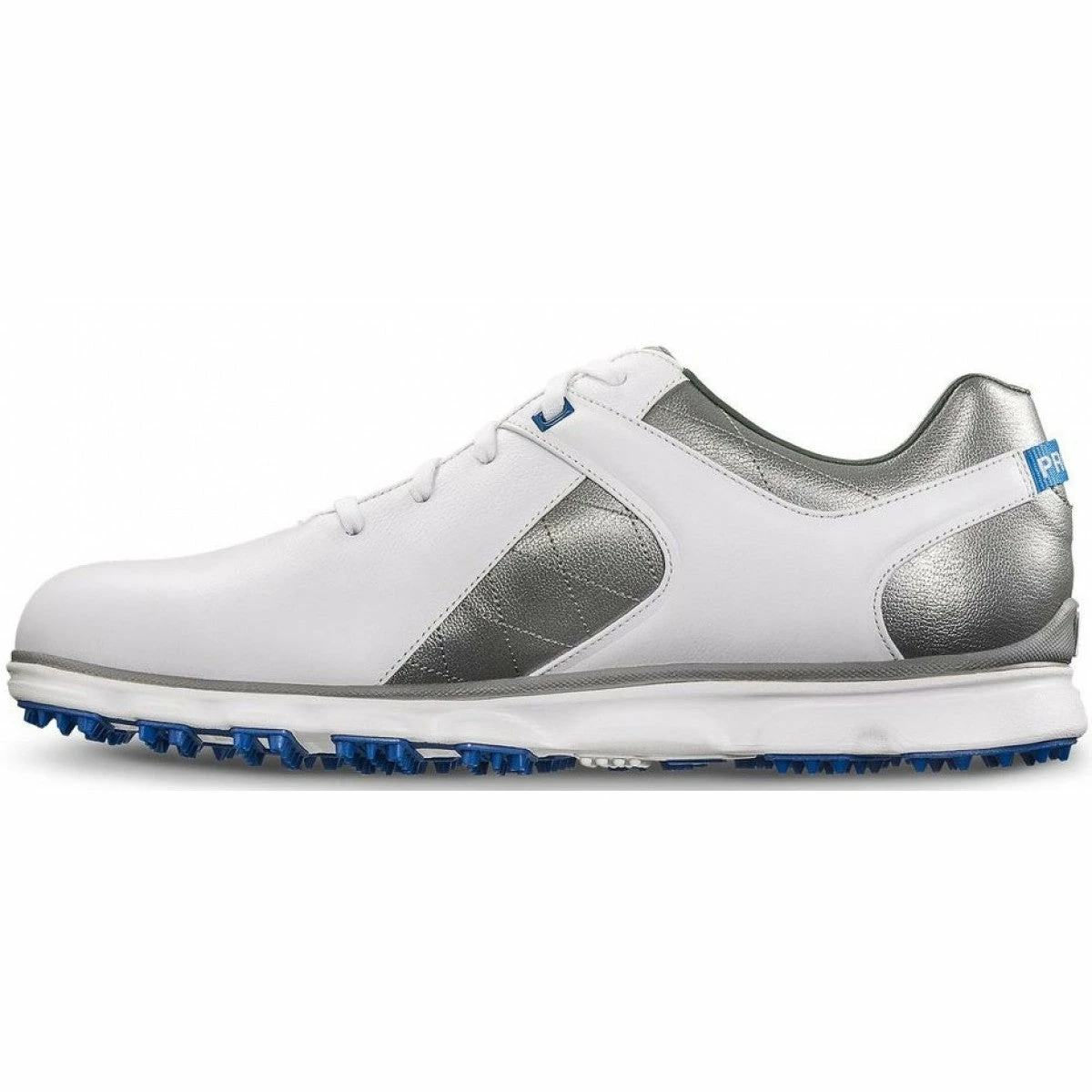 FootJoy Pro Spikeless White Mens Golf Shoes - Cosmetic Blem 2 FootJoy Pro Spikeless White Mens Golf Shoes - Cosmetic Blem - Image 2