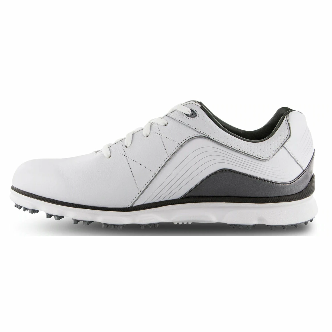 FootJoy Pro Spikeless White-Grey Mens Golf Shoes - Cosmetic Blem 2 FootJoy Pro Spikeless White-Grey Mens Golf Shoes - Cosmetic Blem - Image 2