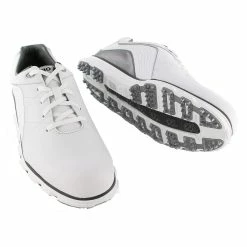 FootJoy Pro Spikeless White-Grey Mens Golf Shoes - Cosmetic Blem 6 FootJoy Pro Spikeless White-Grey Mens Golf Shoes - Cosmetic Blem -Mens Golf Clothes Store Online 16428 WHITEGREY 2