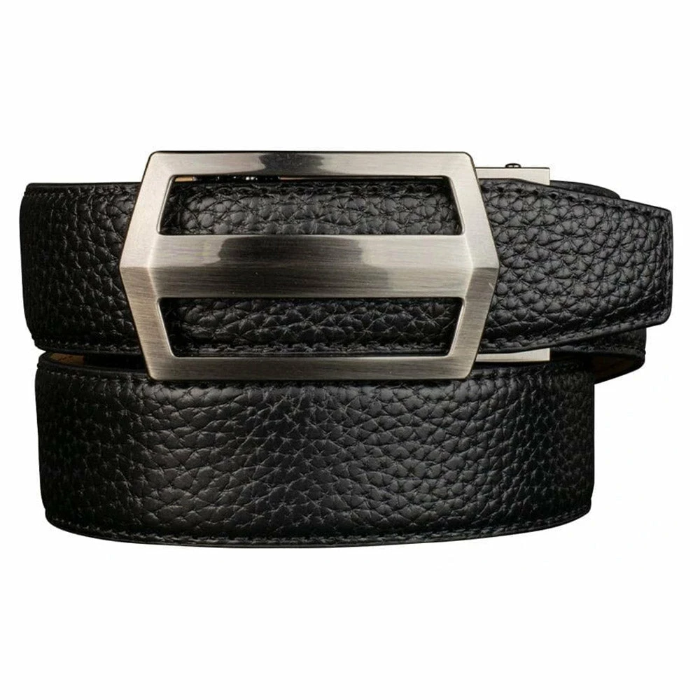 Nexbelt Classic Colour Pitch Black V.4 Mens Belt 1 Nexbelt Classic Colour Pitch Black V.4 Mens Belt
