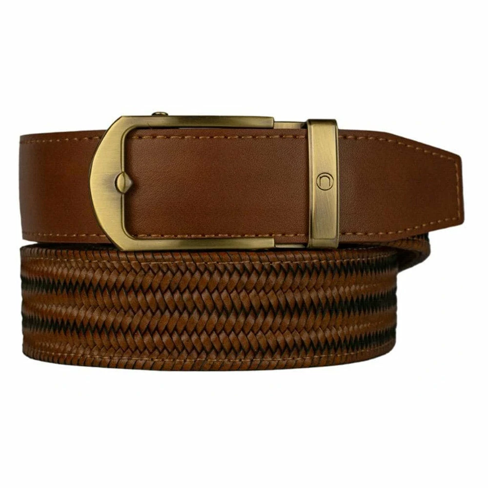 Nexbelt Basket Weave Claro Brown Mens Belt 1 Nexbelt Basket Weave Claro Brown Mens Belt