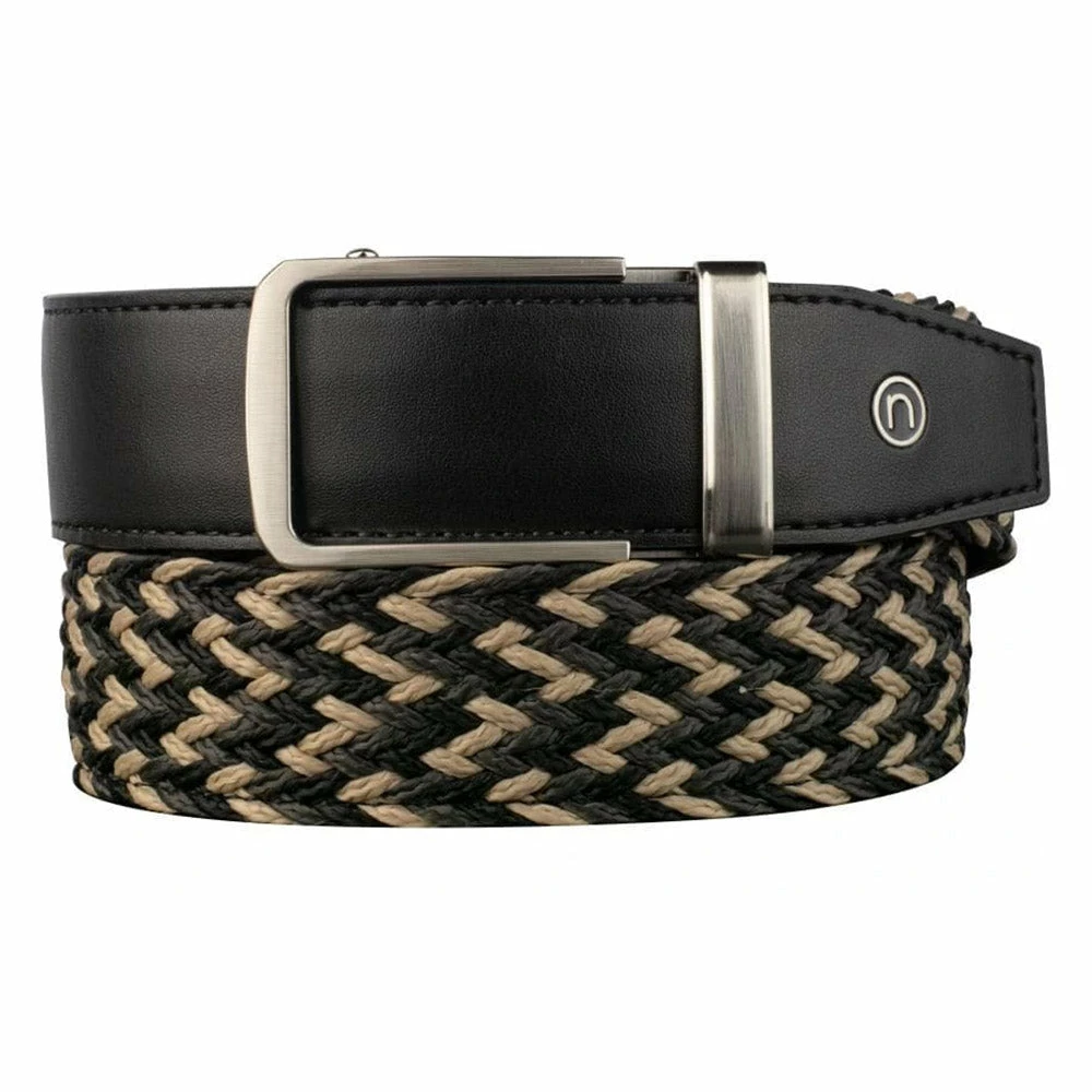Nexbelt Braided Mocha Mens Belt 1 Nexbelt Braided Mocha Mens Belt