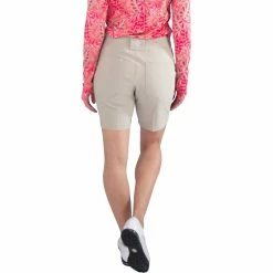JoFit Belted 7.5in Womens Golf Shorts -Mens Golf Clothes Store Online 17509 SAND 2