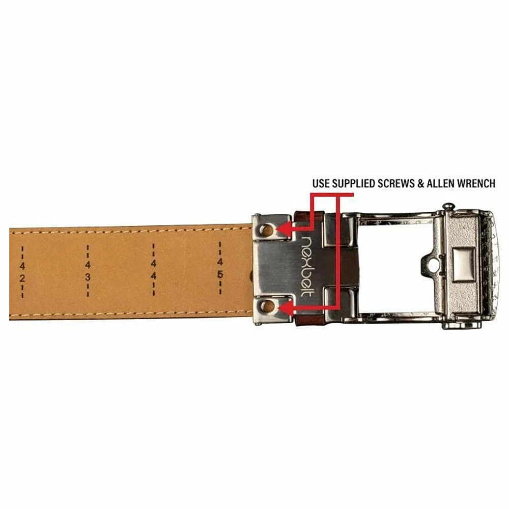 Nexbelt Alligator 2.0 Black Mens Dress Belt 3 Nexbelt Alligator 2.0 Black Mens Dress Belt - Image 3