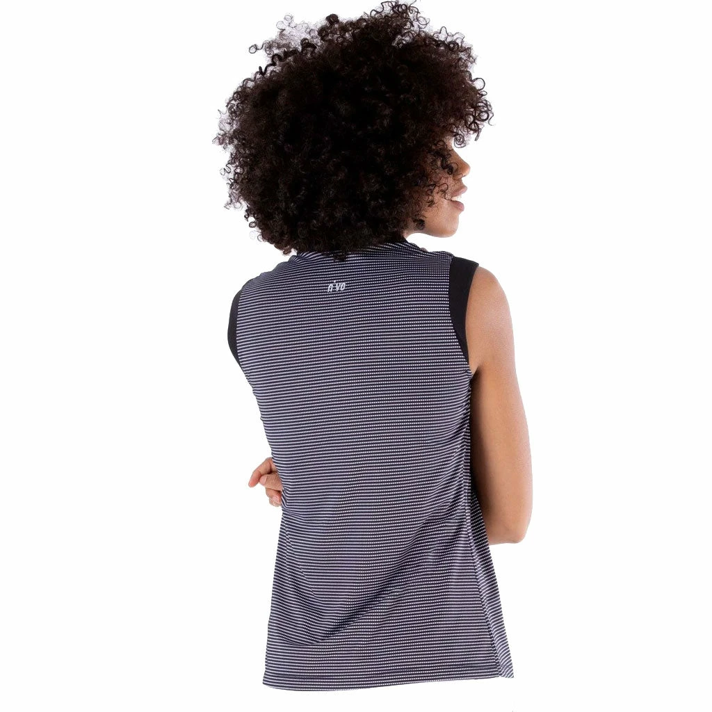 NVO Dottie Womens Sleeveless Golf Polo 2 NVO Dottie Womens Sleeveless Golf Polo - Image 2