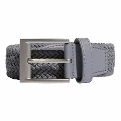 Adidas Golf Adidas Braided Stretch Grey Mens Golf Belt
