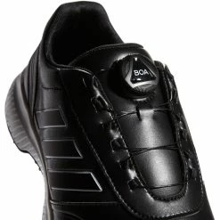 Adidas Golf Adidas CP Traxion BOA Mens Golf Shoes -Mens Golf Clothes Store Online 18714 BLKWHTSILVER 2 024b18b7 ffad 4e3f b87d 93f32a520b6a