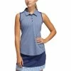 Adidas Golf Adidas Ultimate365 Tech Indigo Womens Golf Polo