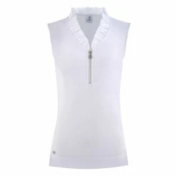 Daily Sports Patrice Womens Sleeveless Golf Polo -Mens Golf Clothes Store Online 18909 WHITE100 1dd74f63 894d 4cd7 9b29 c58b0f7e221e
