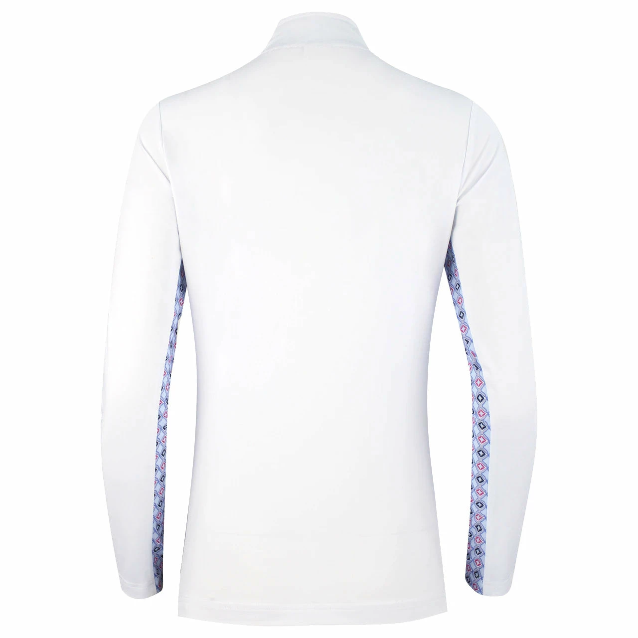 Daily Sports Sue White Womens Long Sleeve Golf Polo 2 Daily Sports Sue White Womens Long Sleeve Golf Polo - Image 2