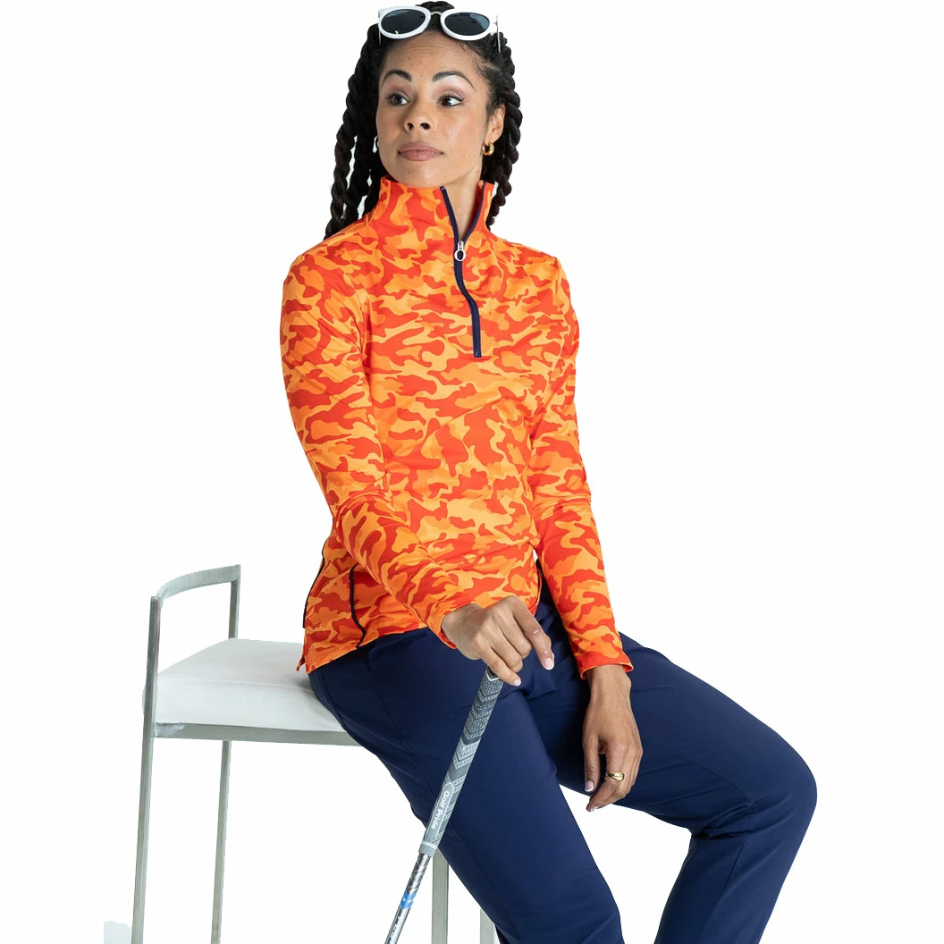 Kinona Keep It Covered Womens Golf 1/4 Zip 1 Kinona Keep It Covered Womens Golf 1/4 Zip