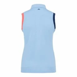 J.Lindeberg J. Lindeberg Malin Womens Sleeveless Golf Polo -Mens Golf Clothes Store Online 19690 SUMMERBLUE 1 39ba639a a3ea 4ee2 b993 906577fe98db