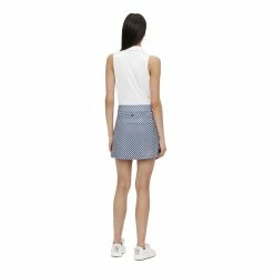 J.Lindeberg J. Lindeberg Amelie Mid Printed 16.5in Womens Golf Skort 7 J.Lindeberg J. Lindeberg Amelie Mid Printed 16.5in Womens Golf Skort -Mens Golf Clothes Store Online 19697 GINGHAMNVYWHT 1 8414f643 6d2d 4d78 a1ff 100dc1bc85cd