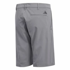 Adidas Golf Adidas Solid Boys Golf Shorts -Mens Golf Clothes Store Online 19985 GREYTHREE 1