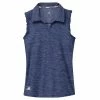 Adidas Golf Adidas Spacedye Girls Sleeveless Golf Polo
