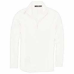 Polo Ralph Lauren RLX UV Protection Pure White Womens Golf 1/4 Zip