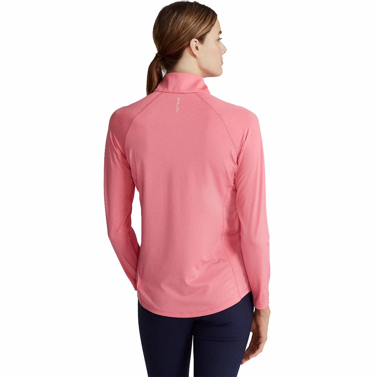 Polo Ralph Lauren RLX Ralph Lauren UV Protection Antique Rose Womens Golf 1/4 Zip 2 Polo Ralph Lauren RLX Ralph Lauren UV Protection Antique Rose Womens Golf 1/4 Zip - Image 2