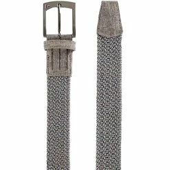 Cuater By TravisMathew Staggerwing Mens Belt -Mens Golf Clothes Store Online 20240 SHARKSKIN0SBW 1