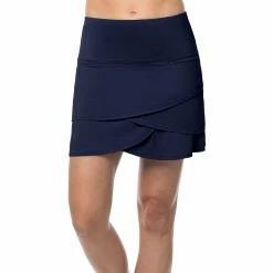 Lucky In Love Scallop 15.75in Womens Golf Skort -Mens Golf Clothes Store Online 20453 MIDNIGHT401 509af474 1a12 4986 88f4 8241c1d19c59