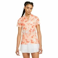 Nike Golf Nike Breathe Printed Womens Golf Polo -Mens Golf Clothes Store Online 20523 CRIMSNTINT814 2a0f7c67 a90c 4584 a885 3814d987f12d