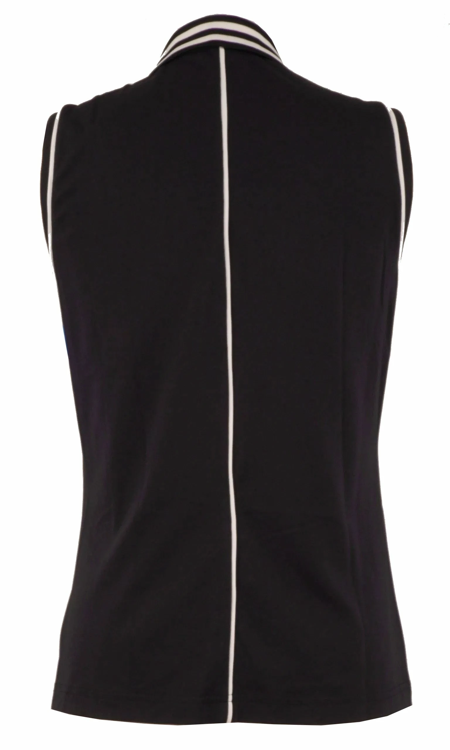 GGBlue Kathy Womens Sleeveless Golf Polo 3 GGBlue Kathy Womens Sleeveless Golf Polo - Image 3