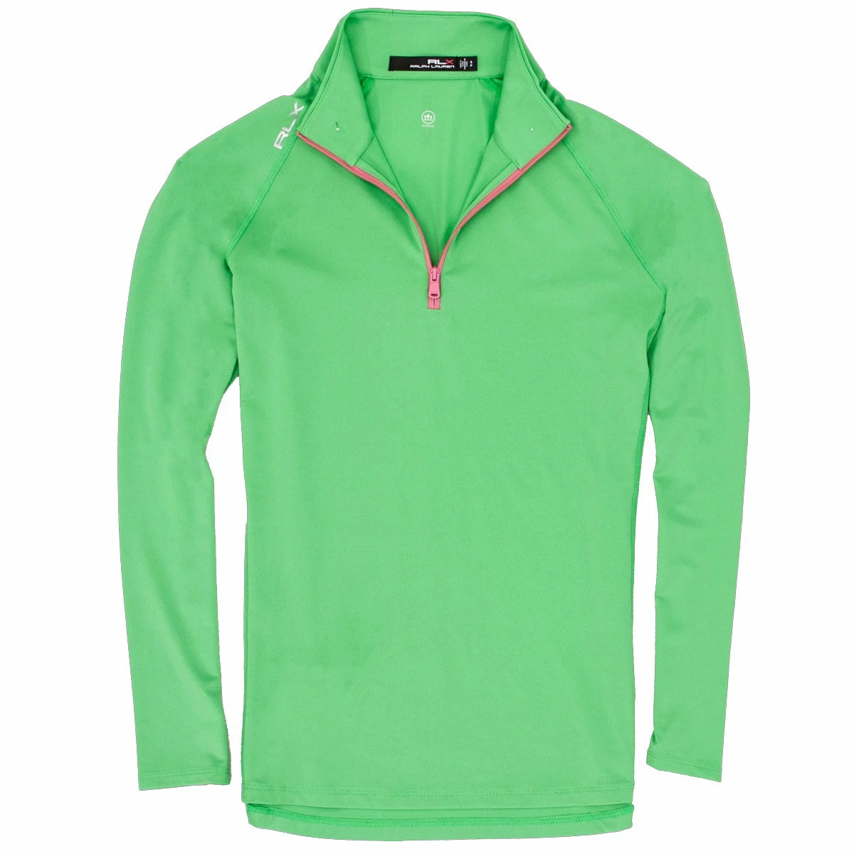 Polo Ralph Lauren RLX UV Protection Force Green Womens 1/4 Zip Golf Pullover 1 Polo Ralph Lauren RLX UV Protection Force Green Womens 1/4 Zip Golf Pullover