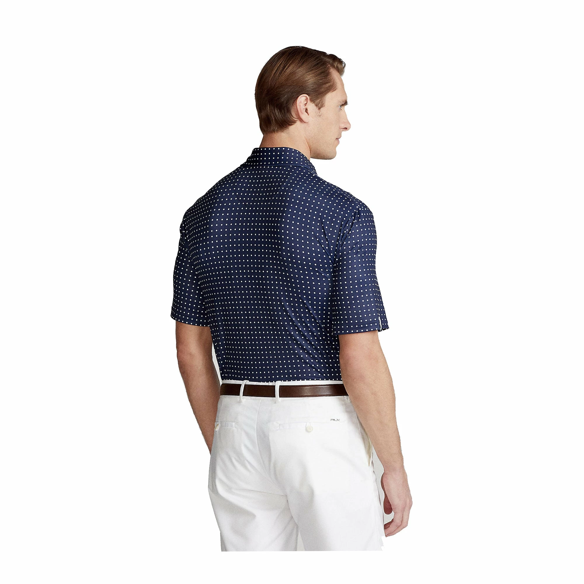 Polo Ralph Lauren RLX Ralph Lauren Printed Lightweight Airflow Round Hill Dot Mens Golf Polo 2 Polo Ralph Lauren RLX Ralph Lauren Printed Lightweight Airflow Round Hill Dot Mens Golf Polo - Image 2