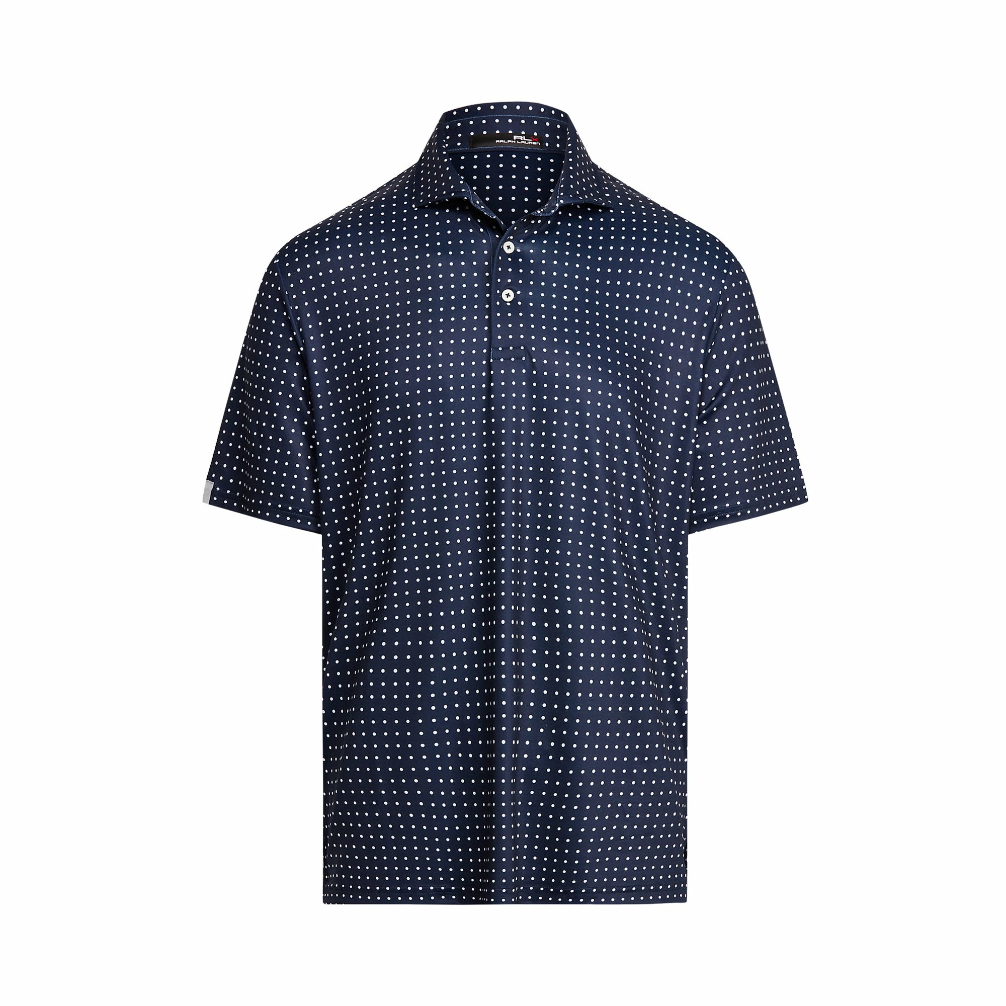 Polo Ralph Lauren RLX Ralph Lauren Printed Lightweight Airflow Round Hill Dot Mens Golf Polo 1 Polo Ralph Lauren RLX Ralph Lauren Printed Lightweight Airflow Round Hill Dot Mens Golf Polo