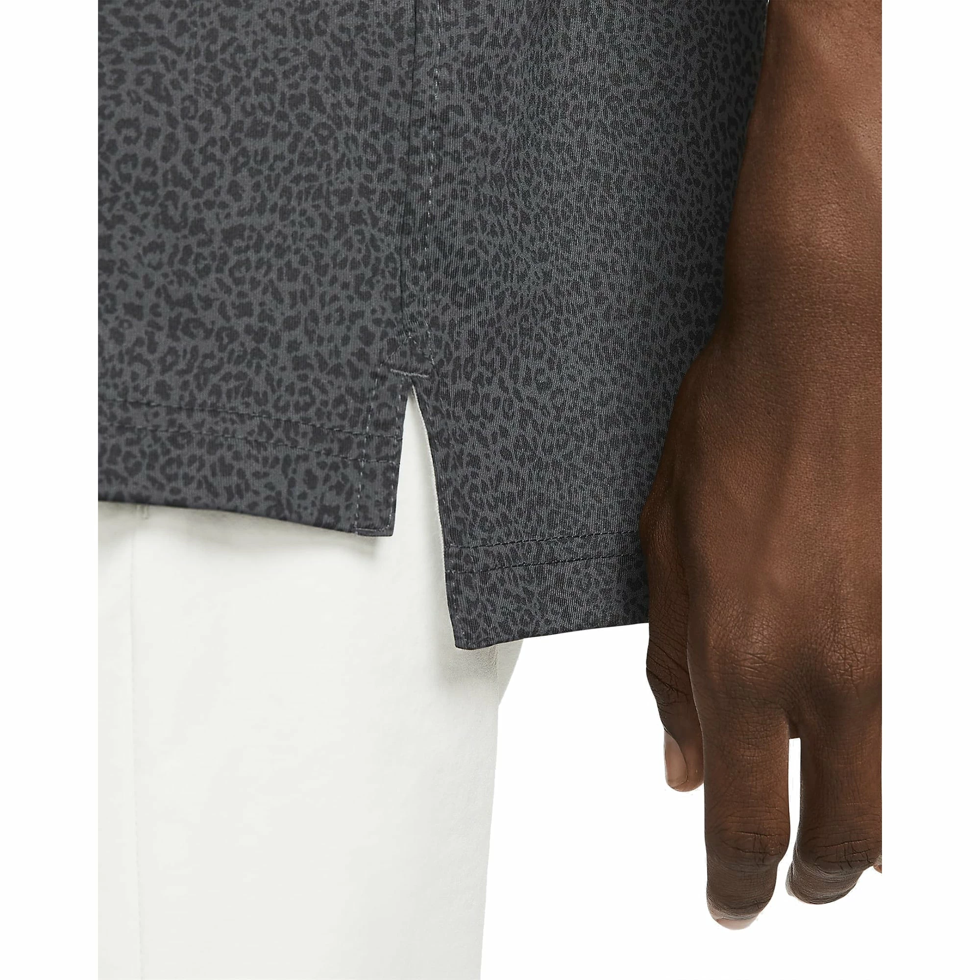 Nike Golf Nike Dri-Fit Player Micro Print Mens Golf Polo 3 Nike Golf Nike Dri-Fit Player Micro Print Mens Golf Polo - Image 3