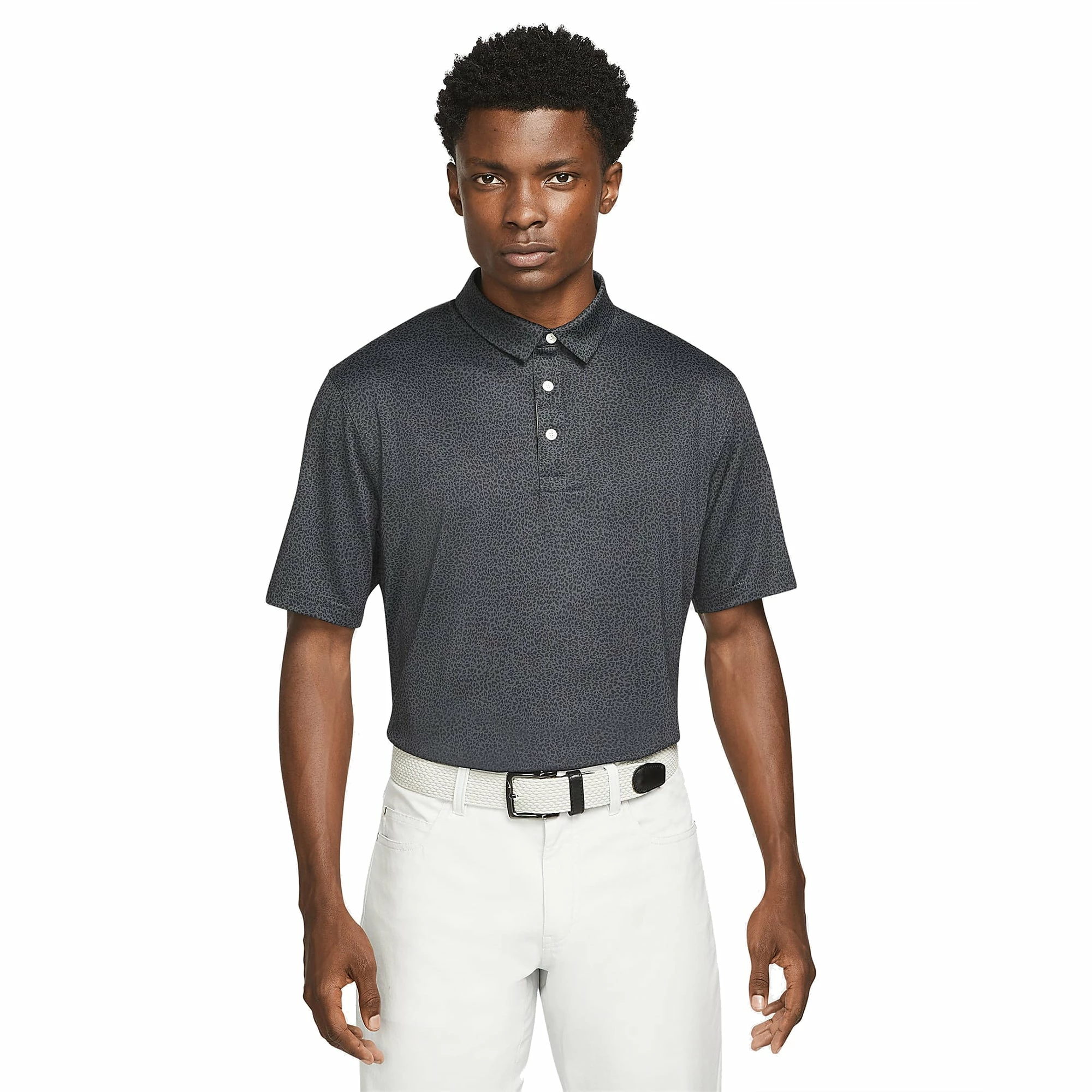 Nike Golf Nike Dri-Fit Player Micro Print Mens Golf Polo 1 Nike Golf Nike Dri-Fit Player Micro Print Mens Golf Polo